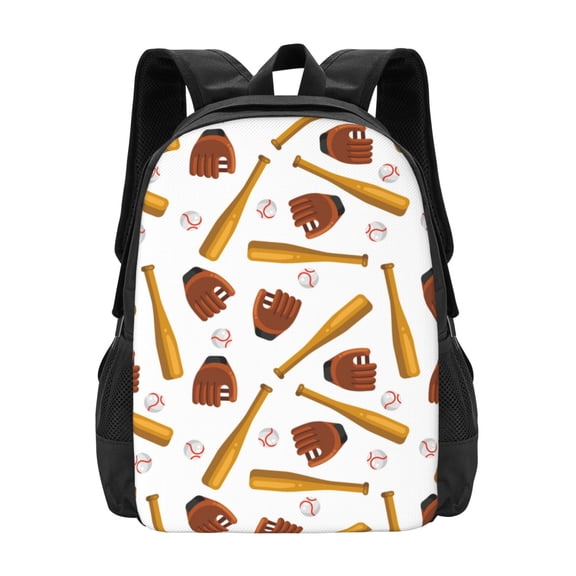 Hirioo Baseball Sport for Minimalist Backpack Large Capacity Backpack Travel Backpack For School