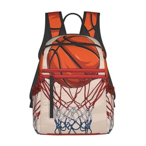 Hirioo Basketball Shot for Lightweight Backpack, Durable and Comfortable, Ideal for Travel, School, Hiking, and Everyday Use