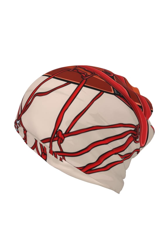 Basketball Shot for Multifunction Beanie Hat for Men and Women Unisex for Winter Sports, Outdoor Activities, and Daily Wear