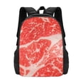 thumbnail image 1 of Hirioo Beef Steaks for Minimalist Backpack Large Capacity Backpack Travel Backpack For School, 1 of 8