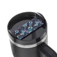 thumbnail image 1 of Hirioo Blue Butterfly for Stanley Cup Lid Nameplate Personalized Acrylic Nameplate Tumbler Lid Topper(30oz , 40oz), 1 of 9