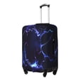thumbnail image 1 of Hirioo Blue thunder bolt light for Elasticity Suitcase Cover (No luggage Included) Durable Luggage Protector Fits 18-32 Inch Luggage-Small, 1 of 7