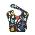 thumbnail image 1 of Hirioo Bowling Ball for Baby Waterproof Pocket Bib Adjustable Closed for Babies Toddlers with Large Pocket 6-24Months, 1 of 8