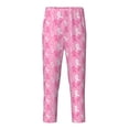 thumbnail image 1 of Hirioo Breast Cancer Awareness (3) for Teenagers' Pajama Pants Womens Lounge Pants with Pockets Pj Bottoms Pants for Men-Large, 1 of 6