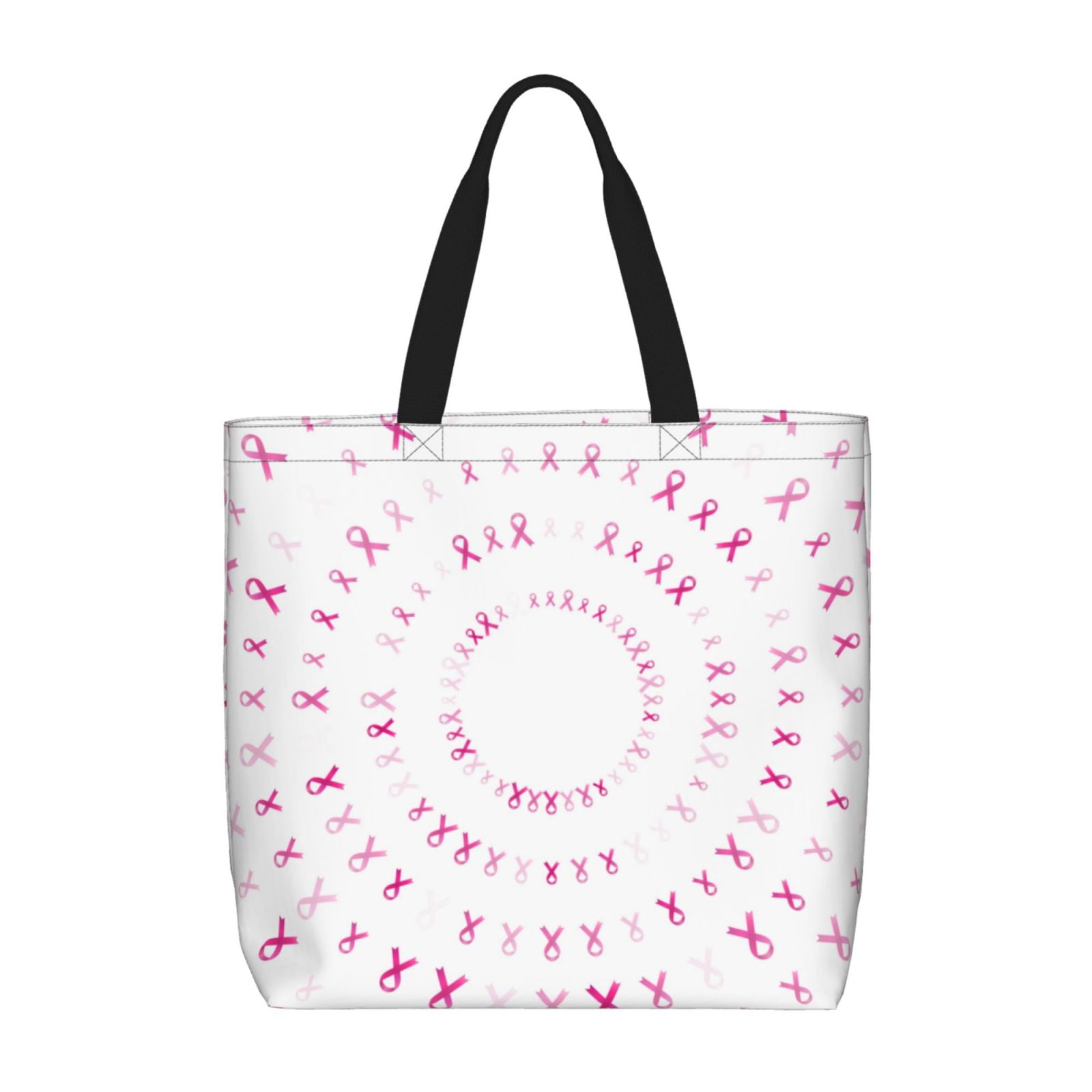 Workplace Cancer Hirioo Breast Cancer Awareness (4) for Tote Bag for Women, Quilted ...