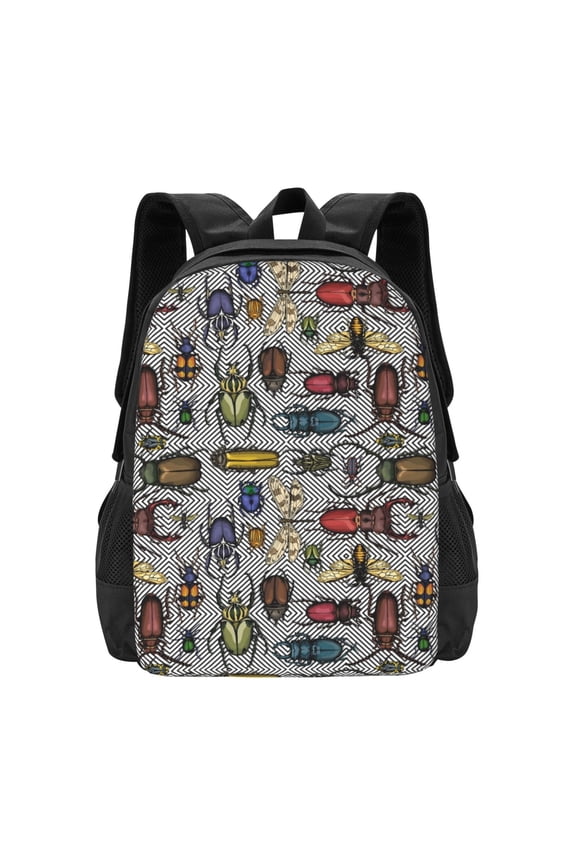 Bright Insects for Minimalist Backpack Large Capacity Backpack Travel Backpack For School