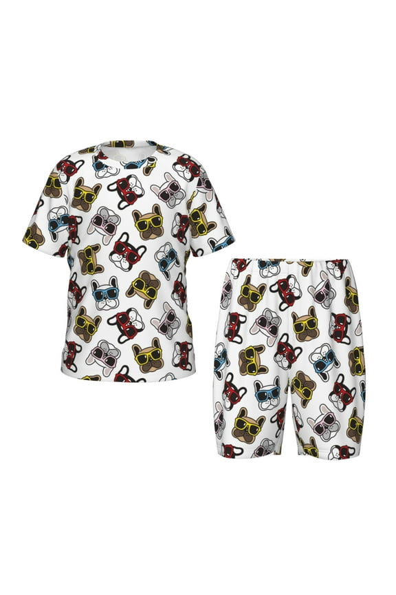 Bulldog Sunglasses Face Hirioo-Medium