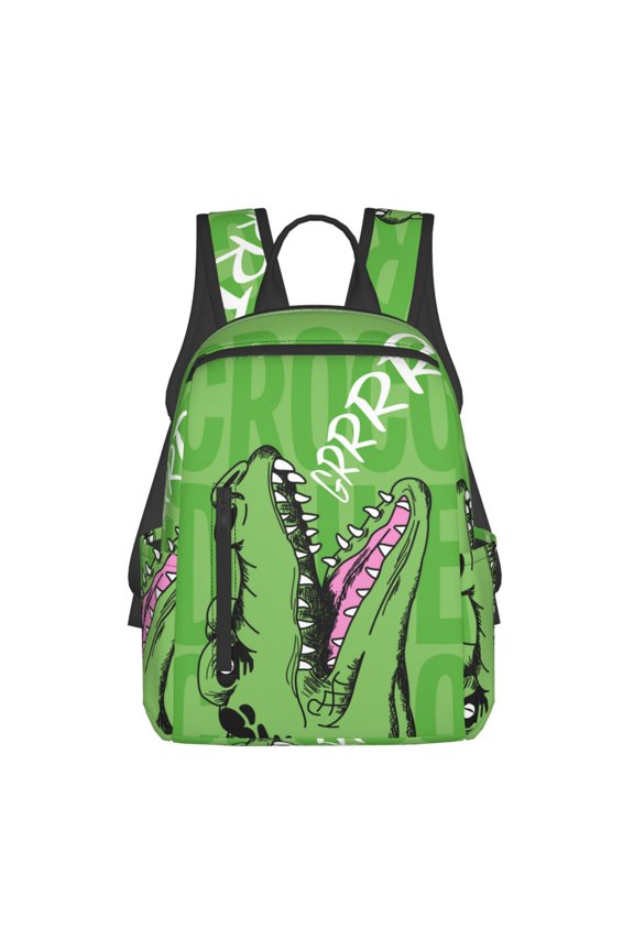 CROCODILE HEAD for Lightweight Backpack, Durable and Comfortable, Ideal for Travel, School, Hiking, and Everyday Use
