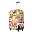 thumbnail image 1 of Hirioo Cars for Elasticity Suitcase Cover (No luggage Included) Durable Luggage Protector Fits 18-32 Inch Luggage-Large, 1 of 7