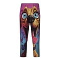 thumbnail image 1 of Hirioo Cartoon Big-Eyed Dog for Teenagers' Pajama Pants Womens Lounge Pants with Pockets Pj Bottoms Pants for Men-Medium, 1 of 6