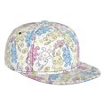 thumbnail image 1 of Hirioo Cartoon Bunny for Baseball Cap Men Cap Flat Brim for Men Women Teens Adjustable Baseball Cap, 1 of 7