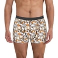 thumbnail image 1 of Hirioo Cartoon Cat for Men's Boxer Briefs Men Cotton Underwear Boxer Briefs Panties-Medium, 1 of 5