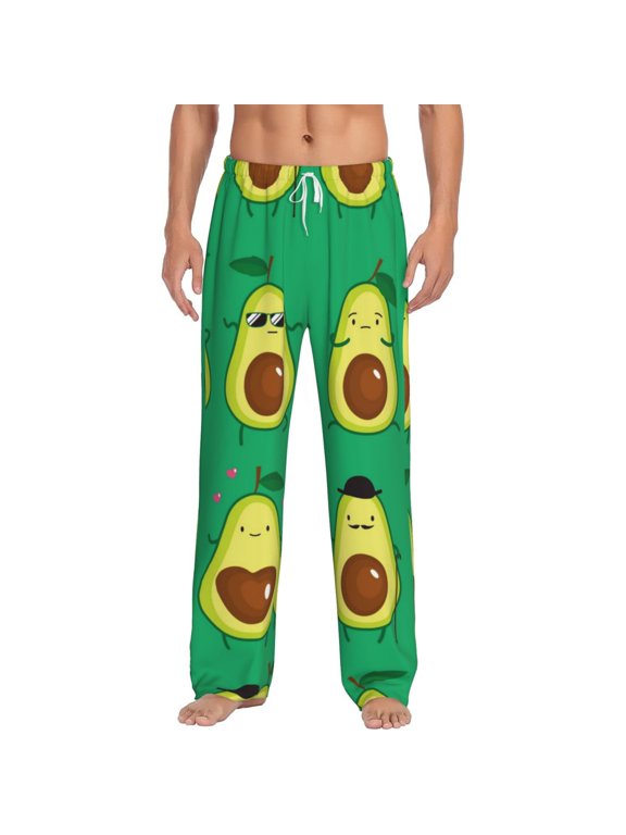 Cartoon Fruit 1 for Women's PJ Pajama Pants Sleep Pants Women's Home Trousers with Pockets,S-3XL-XX-Large