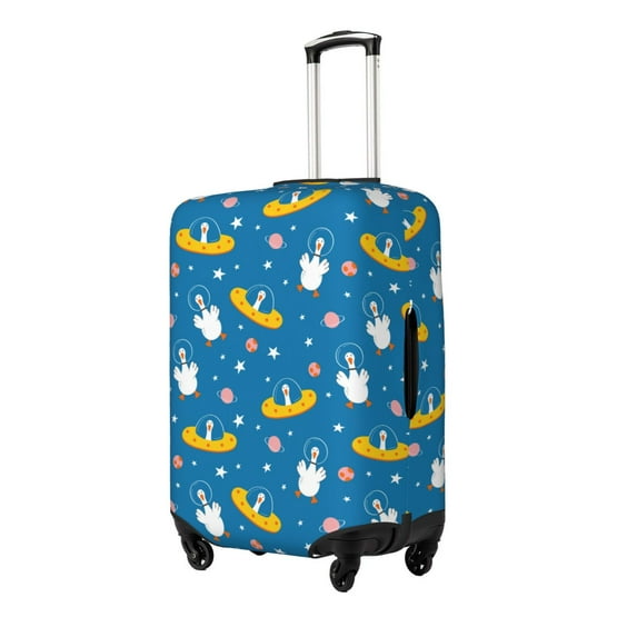 Hirioo Cartoon Goose for Elasticity Suitcase Cover (No luggage Included) Durable Luggage Protector Fits 18-32 Inch Luggage-Medium