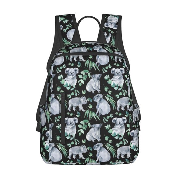 Hirioo Cartoon Koala Bear for Lightweight Backpack, Durable and Comfortable, Ideal for Travel, School, Hiking, and Everyday Use