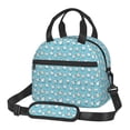 thumbnail image 1 of Hirioo Cartoon Teeth for Crossbody Lunch Box for Women Men with Adjustable Shoulder Strap for School, Work and Travel, 1 of 9