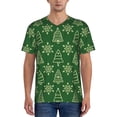 thumbnail image 1 of Hirioo Christmas (2) for Men's Baseball T-shirt Shirts Short Sleeve Casual Summer Button Stretch T Shirts,Size S-4XL-3X-Large, 1 of 7
