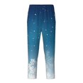 thumbnail image 1 of Hirioo Christmas Snowflakes for Teenagers' Pajama Pants Womens Lounge Pants with Pockets Pj Bottoms Pants for Men-Large, 1 of 6