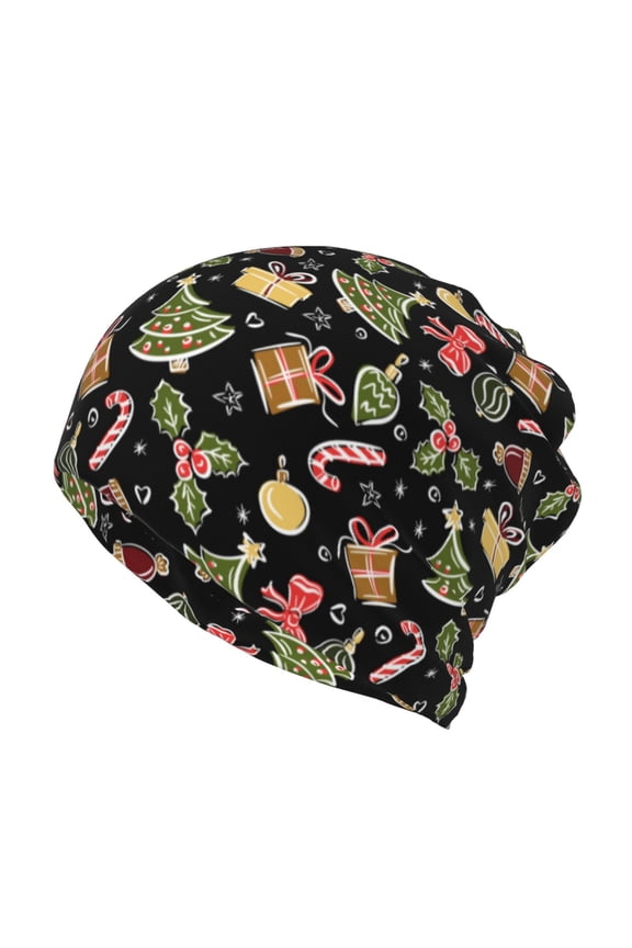 Christmas Tree Decoration for Multifunction Beanie Hat for Men and Women Unisex for Winter Sports, Outdoor Activities, and Daily Wear