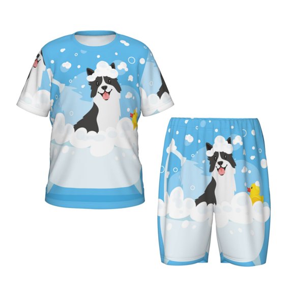 Hirioo Collie in Bathtub Hirioo-4X-Large