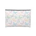 thumbnail image 1 of Hirioo Colorful Butterfly for Paper Reusable Cosmetic Bag Zipper Encouragement Travel Pouch Toiletry Bag for Women Girls, 1 of 7