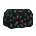 thumbnail image 1 of Hirioo Colorful Insect for Large Grid Mesh Pencil Case with Zipper Stationery Organizer Case, 1 of 7