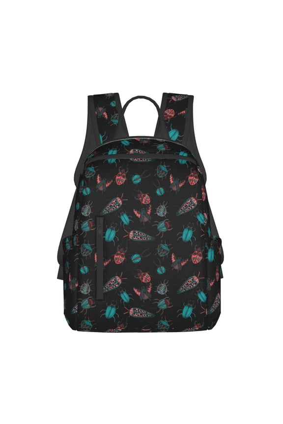 Colorful Insect for Lightweight Backpack, Durable and Comfortable, Ideal for Travel, School, Hiking, and Everyday Use
