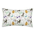 thumbnail image 1 of Hirioo Colorful Poodle Dog for Plush Pillow Cover for Bedroom and Living Room ,Elegant, Comfortable Home Decor-16"x24", 1 of 6