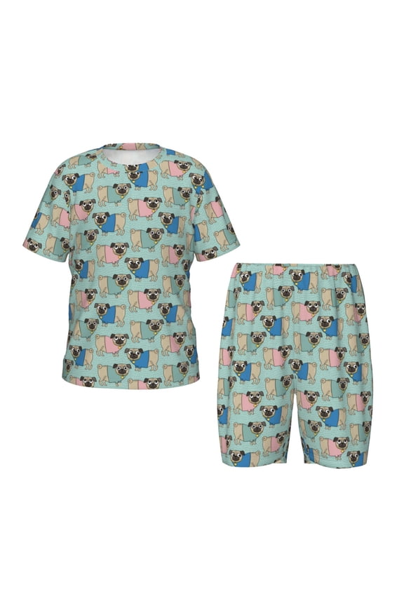 Colorful Pugs Hirioo-Small
