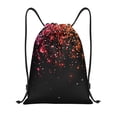 thumbnail image 1 of Hirioo Colorful Sparkling Print Drawstring Backpack Bag Sport Versatile Sports Backpack for Gym, Travel, Swimming, Beach, 1 of 9