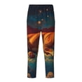 thumbnail image 1 of Hirioo Colorful Starry Sky Sleep Dog for Teenagers' Pajama Pants Womens Lounge Pants with Pockets Pj Bottoms Pants for Men-Medium, 1 of 6