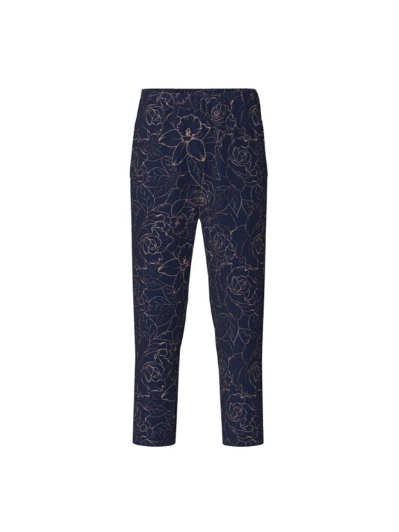 Copper-Gold Gloss Outline Navy Dark Blue for Teenagers' Pajama Pants Womens Lounge Pants with Pockets Pj Bottoms Pants for Men-Medium