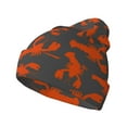 thumbnail image 1 of Hirioo Crayfish for Men's Knit Cuffed Beanie for Outdoor Activities Unisex, 1 of 6