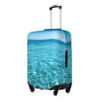 thumbnail image 1 of Hirioo Crystal Clear Ocean Waves for Elasticity Suitcase Cover (No luggage Included) Durable Luggage Protector Fits 18-32 Inch Luggage-X-Large, 1 of 7