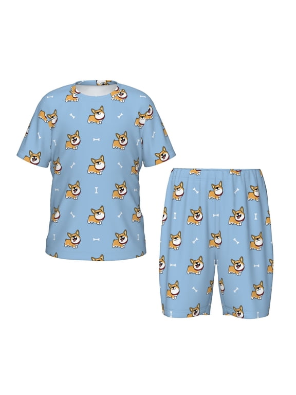 Cute Cartoon Corgi Hirioo-Small