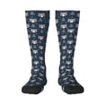 thumbnail image 1 of Hirioo Cute Christmas Tree Raccoon for Adult Stockings Breathable Sock Non-Pilling,Contrasting Color Design, 1 of 6