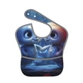 thumbnail image 1 of Hirioo Cute Fish Flower Couple for Baby Waterproof Pocket Bib Adjustable Closed for Babies Toddlers with Large Pocket 6-24Months, 1 of 8
