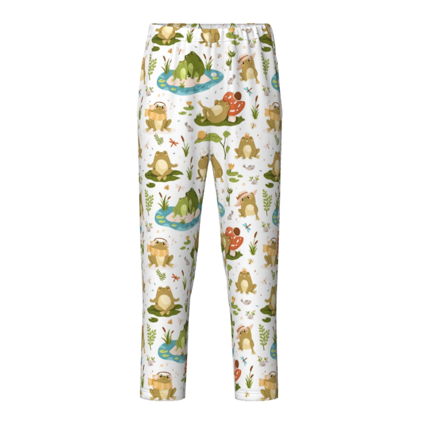 Hirioo Cute Frog for Teenagers' Pajama Pants Womens Lounge Pants with ...