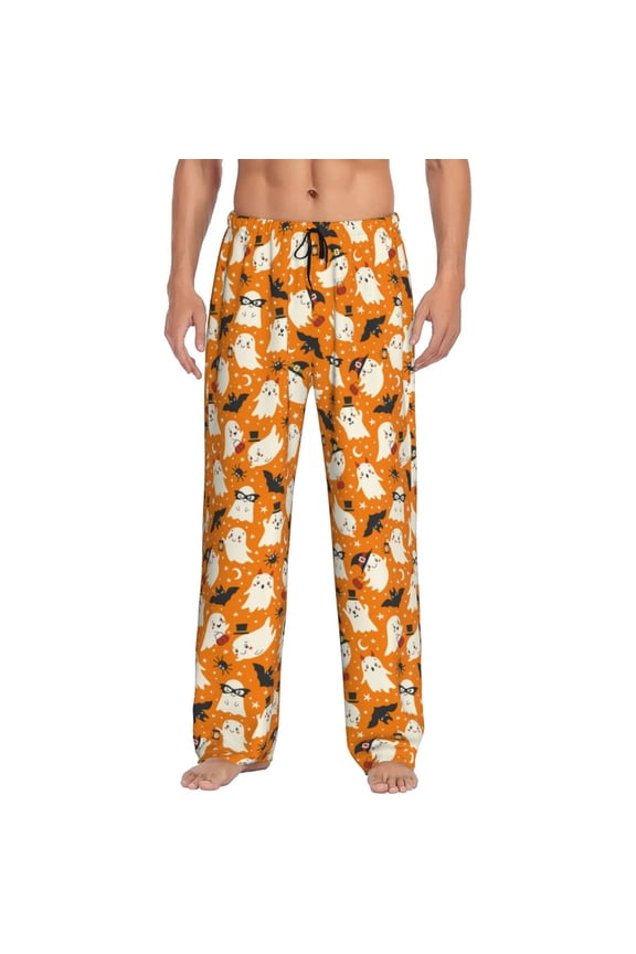 Cute Ghosts for Women's PJ Pajama Pants Sleep Pants Women's Home Trousers with Pockets,S-3XL-Medium