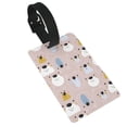 thumbnail image 1 of Hirioo Cute Hand Drawn Bear for Luggage ID Tag with Adjustable Strap Travel Baggage Bag Tags Suitcase Identify Labels for Women Men, 1 of 7