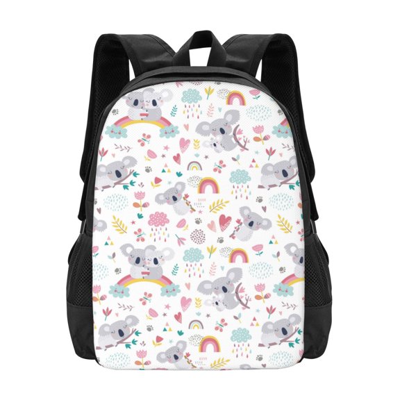 Hirioo Cute Koala for Minimalist Backpack Large Capacity Backpack Travel Backpack For School