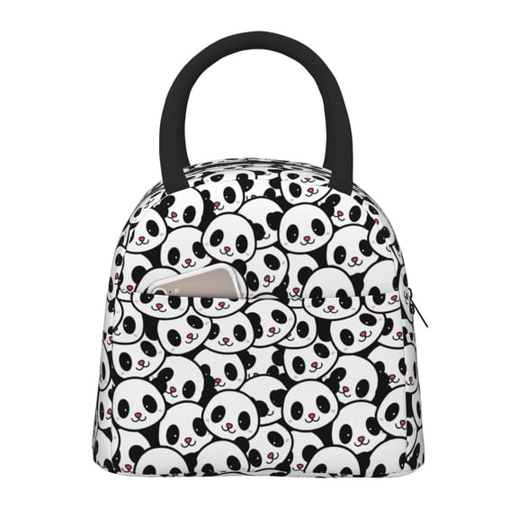 Hirioo Cute Panda Face for Eco-friendly Lunch Box,Leakproof Lunch Box for School, Work, Travel, and Picnics,Perfect for Meal Prep