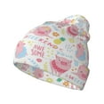 thumbnail image 1 of Hirioo Cute Pig for Men's Knit Cuffed Beanie for Outdoor Activities Unisex, 1 of 6