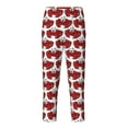 thumbnail image 1 of Hirioo Cute Red Crab for Teenagers' Pajama Pants Womens Lounge Pants with Pockets Pj Bottoms Pants for Men-XS(5-6), 1 of 6