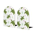 thumbnail image 1 of Hirioo Cute Turtle for Bookends Decorative Bookends for Shelves for Home or Office, Non-Slip Base, 1 of 8