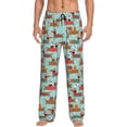 thumbnail image 1 of Hirioo Dachshund Christmas Play for Men's PJ Pajama Pants Sleep Pants Men's Home Trousers with Pockets,S-3XL-Small, 1 of 6