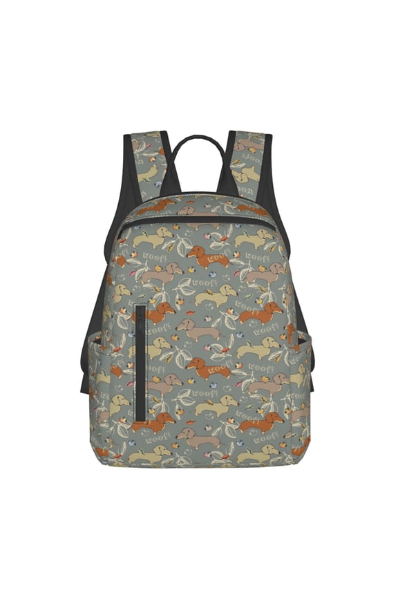 Dachshund Dog Bird for Lightweight Backpack, Durable and Comfortable, Ideal for Travel, School, Hiking, and Everyday Use