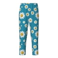 thumbnail image 1 of Hirioo Daisies Flowers for Teenagers' Pajama Pants Womens Lounge Pants with Pockets Pj Bottoms Pants for Men-Medium, 1 of 6