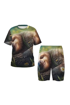 Daisy Sleeping Sloth Hirioo-X-Large