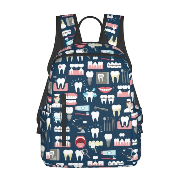 Hirioo Dental for Lightweight Backpack, Durable and Comfortable, Ideal for Travel, School, Hiking, and Everyday Use